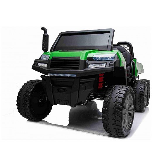 24V RIDER XXL 6X6 - dječji akumulatorski auto, zeleni