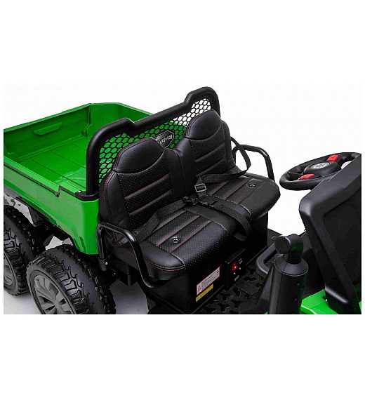 24V RIDER XXL 6X6 - dječji akumulatorski auto, zeleni