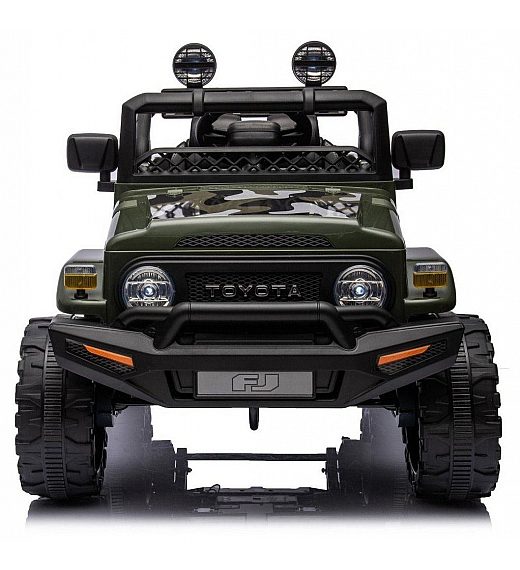 12V TOYOTA FJ CRUISER Green - otroški avto na akumulator