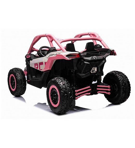 12V CAM-AM MAVERICK - dječji automobil na baterijem 4x4, pink