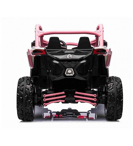 12V CAM-AM MAVERICK - dječji automobil na baterijem 4x4, pink