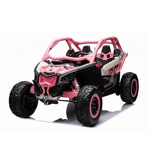 12V CAM-AM MAVERICK - dječji automobil na baterijem 4x4, pink