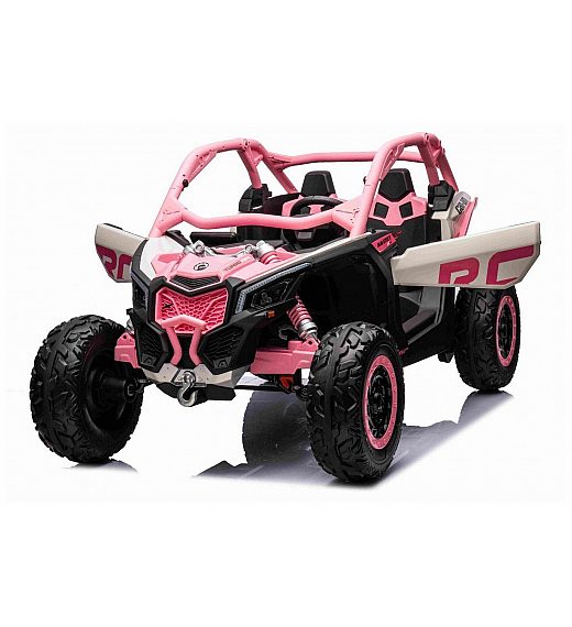 12V CAM-AM MAVERICK - dječji automobil na baterijem 4x4, pink