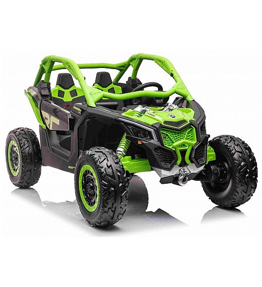 12V CAM-AM MAVERICK - dječji automobil na baterijem 4x4, zelena