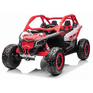 12V CAM-AM MAVERICK - dječji automobil na baterijem 4x4, crveni