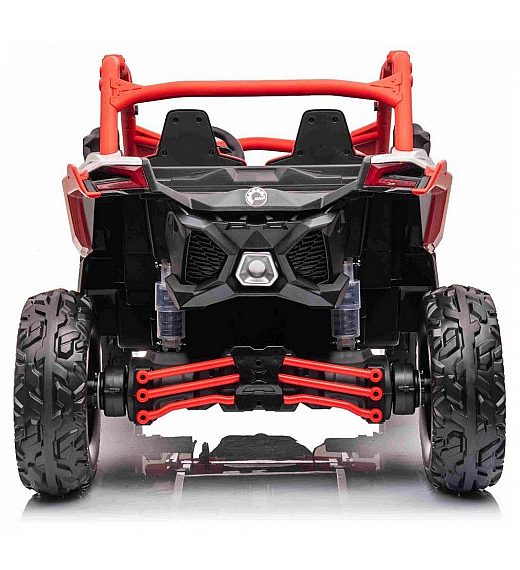 12V CAM-AM MAVERICK - dječji automobil na baterijem 4x4, crveni