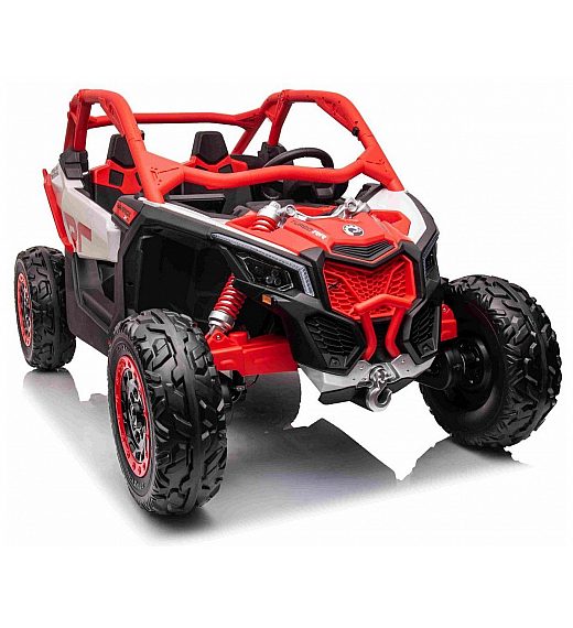 12V CAM-AM MAVERICK - dječji automobil na baterijem 4x4, crveni