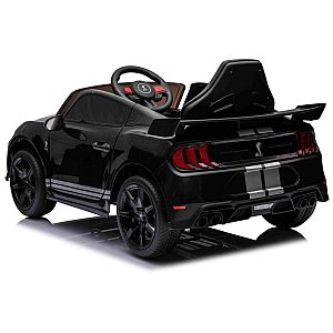 12V avto za otroke Shelby Mustang GT 500 Cobra, črn