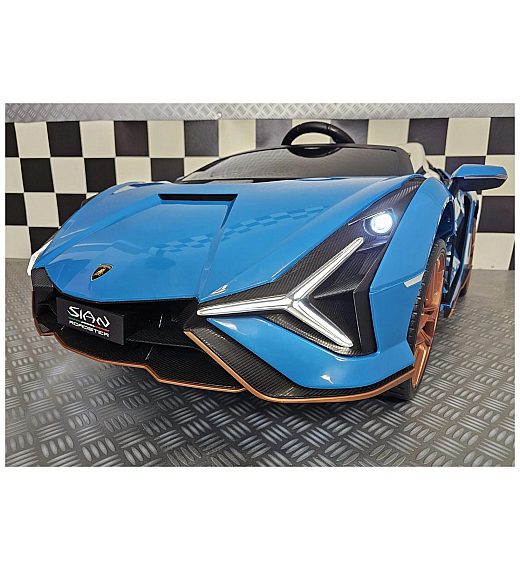 24V auto za djecu Lamborghini Sian plavi Cars4kids Trading