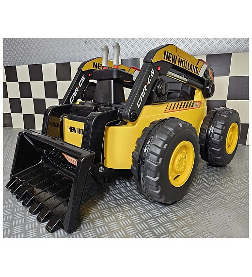 12V New Holland - dječji bager u žutoj boji Cars4kids Trading