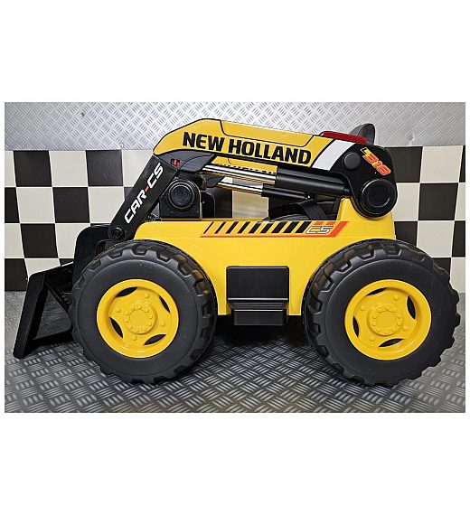 12V New Holland - dječji bager u žutoj boji Cars4kids Trading