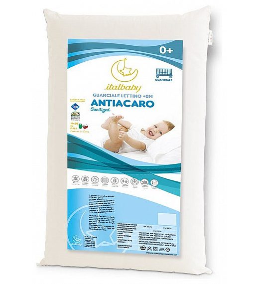 Vzglavnik ANTIACARO 60x40 cm Italbaby