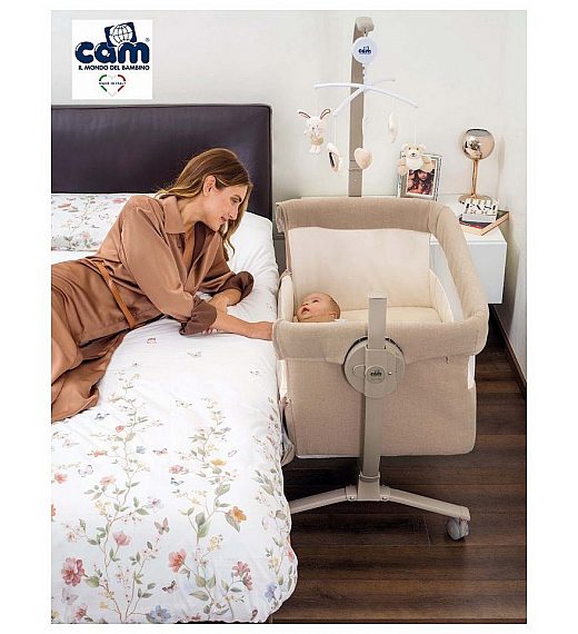 Obposteljna posteljica CULLAMI Beige Cam