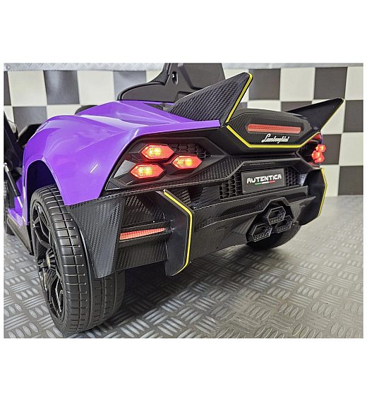 Dječji akumulatorski auto 12V LAMBORGHINI AUTENTICA Purple Cars4kids Trading