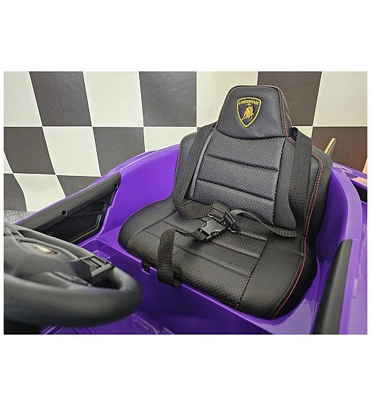 Otroški avto na akumulator 12V LAMBORGHINI AUTENTICA Purple Cars4kids