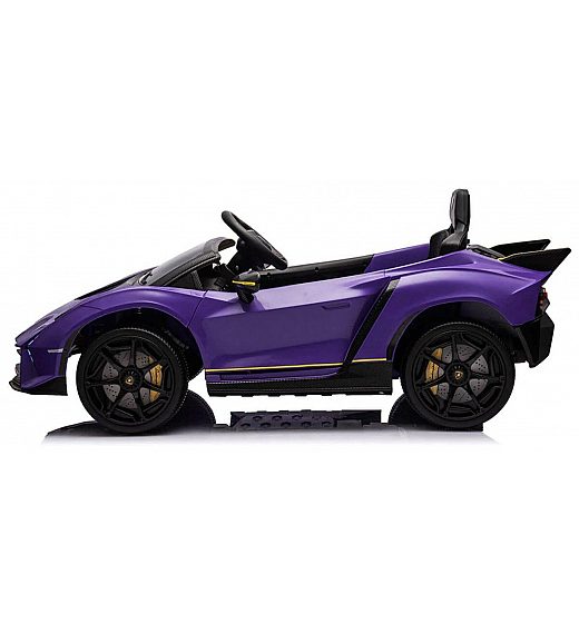 Otroški avto na akumulator 12V LAMBORGHINI AUTENTICA Purple Cars4kids