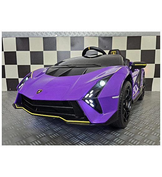 Dječji akumulatorski auto 12V LAMBORGHINI AUTENTICA Purple Cars4kids Trading