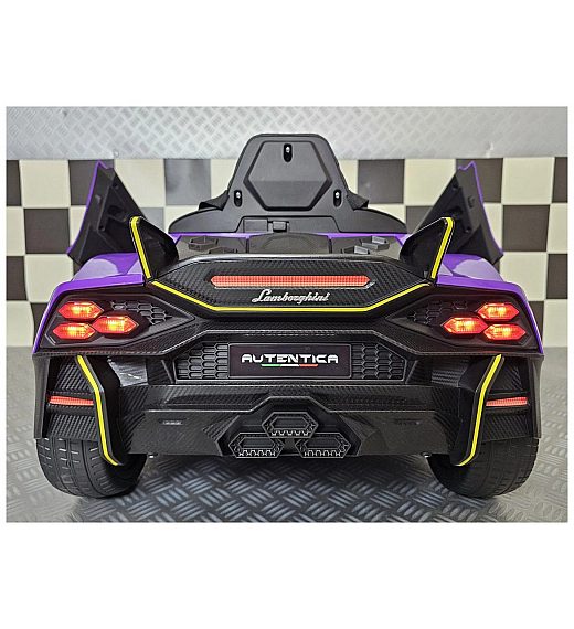 Dječji akumulatorski auto 12V LAMBORGHINI AUTENTICA Purple Cars4kids Trading