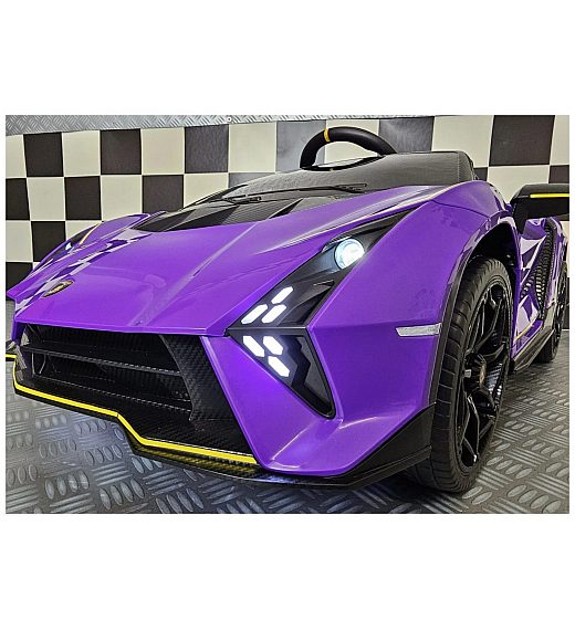 Dječji akumulatorski auto 12V LAMBORGHINI AUTENTICA Purple Cars4kids Trading