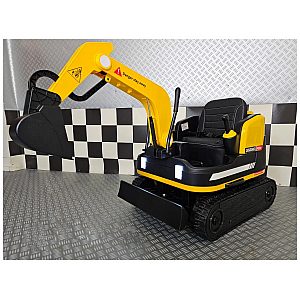 24V Excavator - otroški bager v rumeni barvi