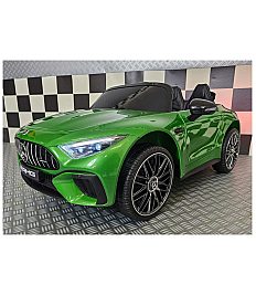 Avto na akumulator 12V Mercedes SL63 Metallic Green