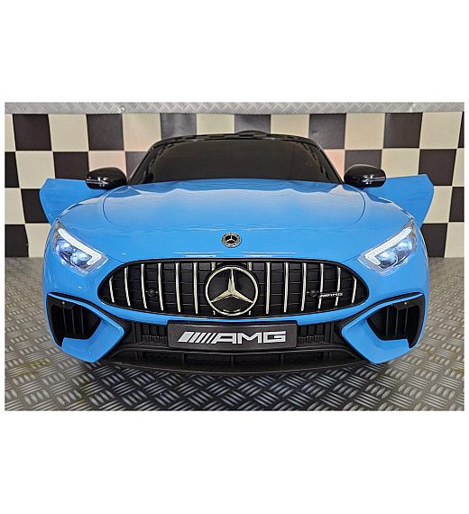 Avto na akumulator 12V Mercedes SL63 Metallic Blue Cars4kids