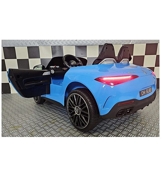 Auto na akumulator 12V Mercedes SL63 Metallic Blue Cars4kids Trading