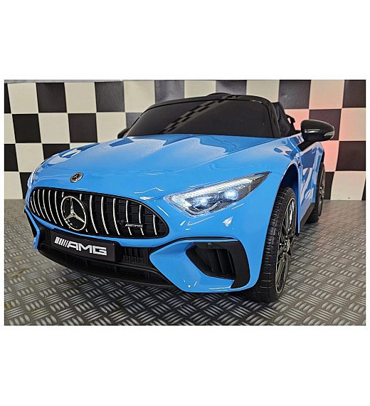 Auto na akumulator 12V Mercedes SL63 Metallic Blue Cars4kids Trading