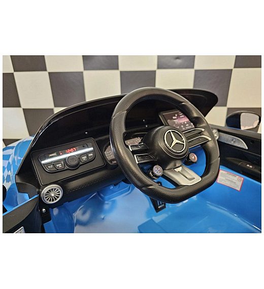 Auto na akumulator 12V Mercedes SL63 Metallic Blue Cars4kids Trading