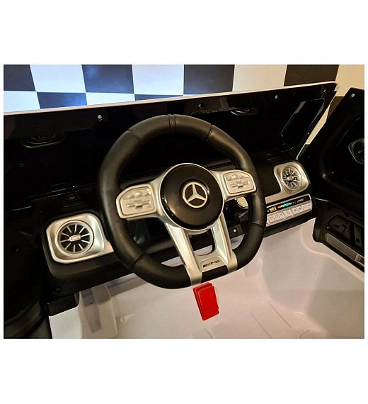 24V Mercedes G63 - dječji auto na akumulator, bijele boje Cars4kids Trading