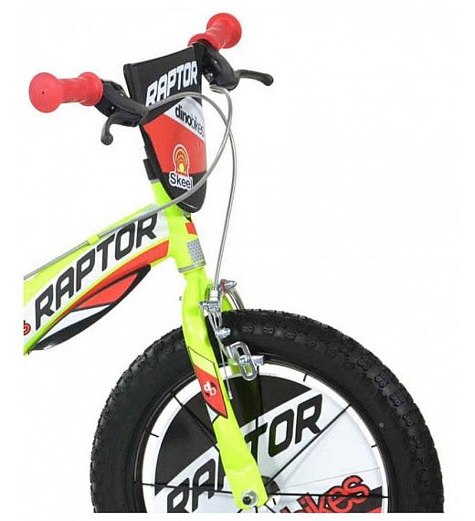 kolo 14 col DINO BIKES RAPTOR YELLOW