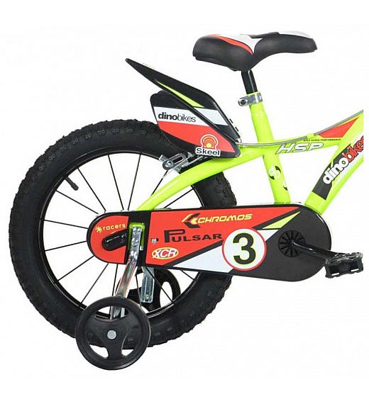 kolo 14 col DINO BIKES RAPTOR YELLOW