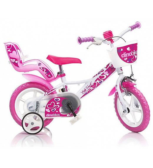 Dječji bicikl 12" DINO BIKES LITTLE HEART