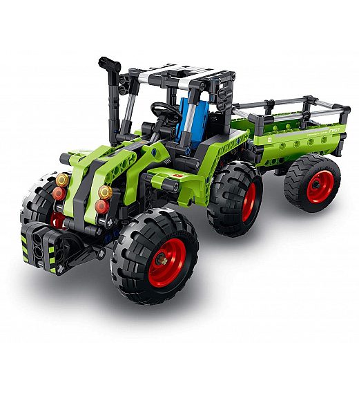 Traktor 2v1 s prikolico ali plugom 6807