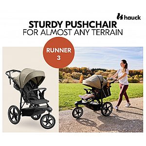 RUNNER 3 Olive sportska kolica