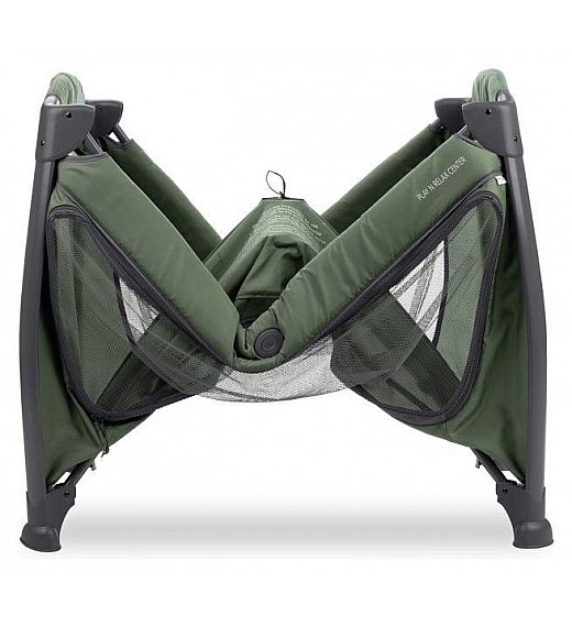 Prenosna postelja PLAY N RELAX CENTER Dark Green Hauck