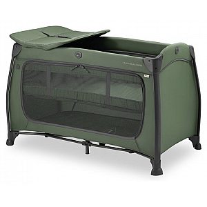 Prenosna postelja PLAY N RELAX CENTER Dark Green