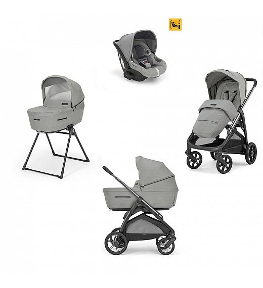 Dječja kolica Quattro APTICA DARWIN Satin Grey Inglesina