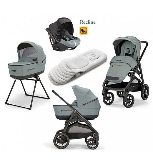 Otroški voziček Quattro Aptica XT DARWIN RECLINE Igloo Grey Inglesina