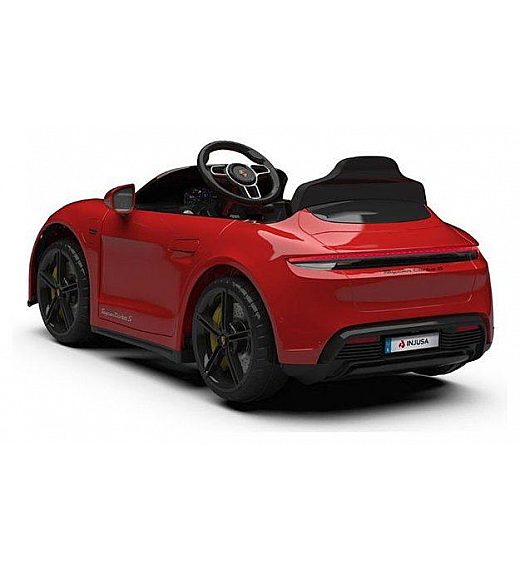 12V auto za djecu PORSCHE TAYCAN, crveni