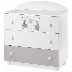 Lesena komoda DOLCI COCCOLE Grey