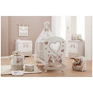 Komoda sa kadicom DOLCI COCCOLE Dove Grey