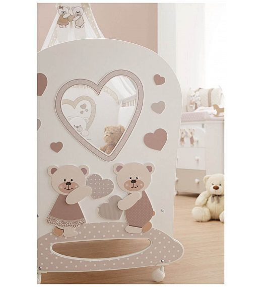 DOLCI COCCOLE Dove Grey dječji krevetić Italbaby