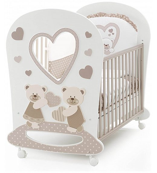 DOLCI COCCOLE Dove Grey dječji krevetić Italbaby