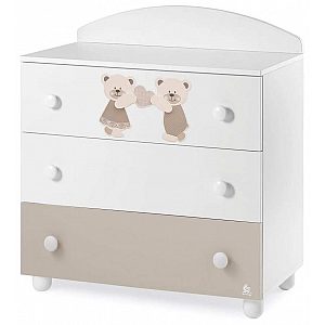 Lesena komoda DOLCI COCCOLE Dove Grey