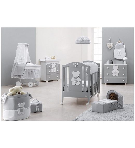 Previjalna miza FIOCCO Grey z banjico Italbaby