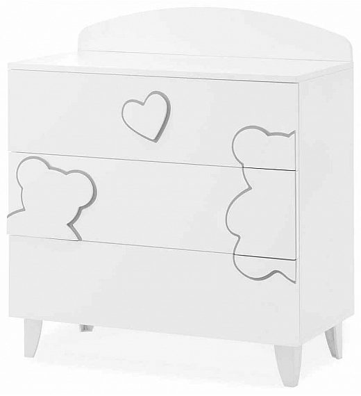 Lesena komoda MATISSE White Italbaby