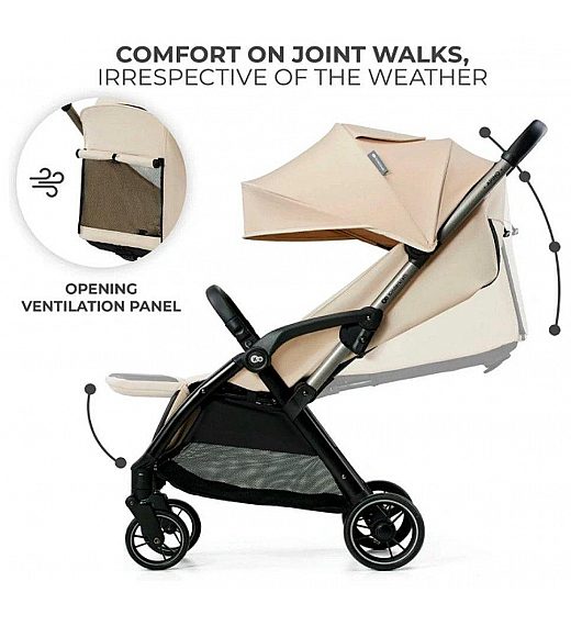 Sportska kolica APINO Dune Beige Kinderkraft