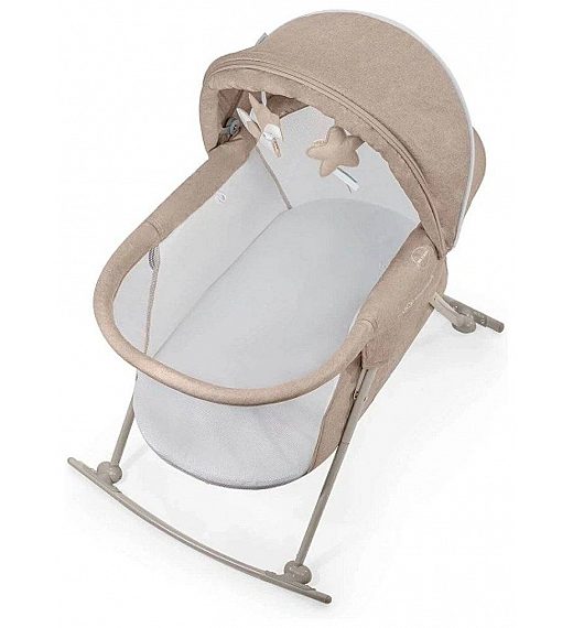 Prenosna postelja LOVI 3v1 Beige Kinderkraft