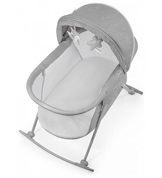 Prenosna postelja LOVI 3v1 Grey Kinderkraft